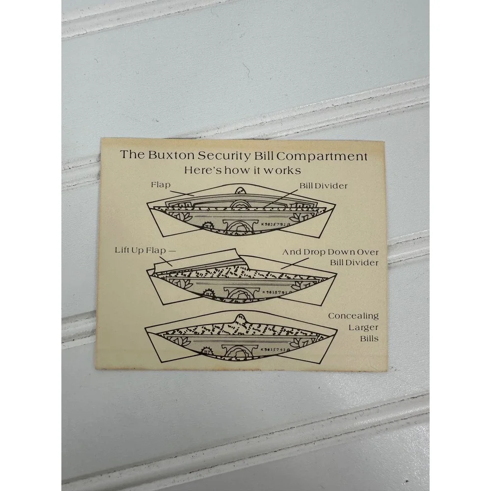 Buxton bifold wallet